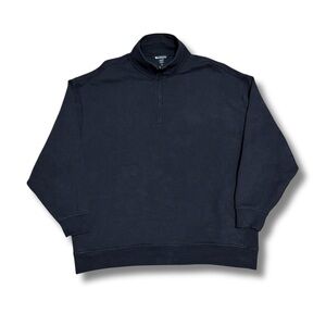 ATHLETA Women's Forever Fleece 1/4 Zip Sweatshirt - Black, Large